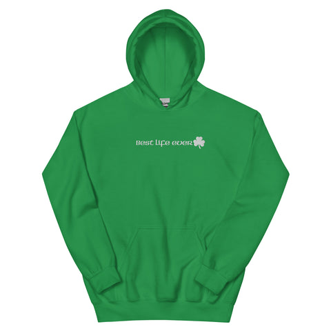 BLE Shamrock Embroidered Hoodie